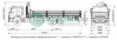 Бортовой КАМАЗ-65117-3010-50 с КМУ PALFINGER INMAN IM150N