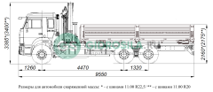 Бортовой КАМАЗ-65117-3010-50 с КМУ PALFINGER РК 13501SLD A RI STZY3