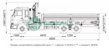 Бортовой КАМАЗ-65115-3094-48 с КМУ PALFINGER РК 13501SLD A RI STZY3