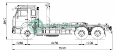 Palfinger PH T15 на шасси КАМАЗ 65115-3094-50