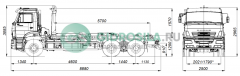 Palfinger РН Т20РI.57 на шасси КАМАЗ-6520-3072-53
