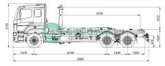 Palfinger РН Т20РI.57 на шасси КАМАЗ-65207-1002-87