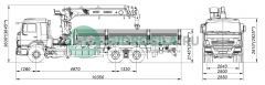 Бортовой КАМАЗ-65117-3010-50 с КМУ PALFINGER INMAN IT 150
