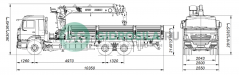 Бортовой КАМАЗ-65117-3010-48 с КМУ PALFINGER INMAN IT 150 